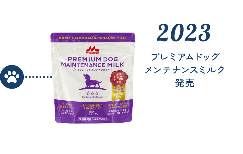 2023 プレミアムドッグ メンテナンスミルク発売